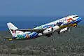 Airbus A320 de Bangkok Airways au décollage.