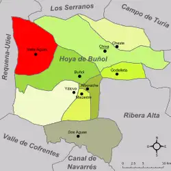 dans la comarque de la Hoya de Buñol.