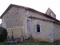 Vue nord-est du chevet (déc.&nbsp;2009)