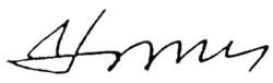 signature de Vladimir Outkine