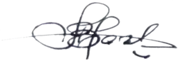 signature de Viktor Pougatchev