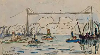 En 1925, par Paul Signac.