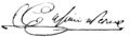 Signature de Casimir Perier