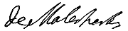 signature de Chrétien Guillaume de Lamoignon de Malesherbes