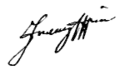Signature de François Ier