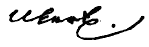 signature de Friedrich August Ukert