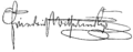 Signature de Frédéric IIIFriedrich III