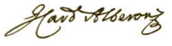 Signature de Jules Alberoni