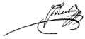 Signature de Joseph Fouché