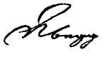 signature de Julius Friedrich Heinrich Abegg