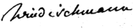signature de Karl Joseph Hieronymus Windischmann