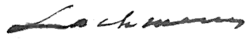 signature de Karl Lachmann