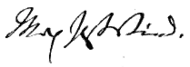 signature de Maximilian zu Wied-Neuwied