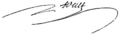 Signature de Jean-de-Dieu Soult