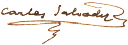 signature de Carles Salvador