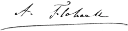 signature d'Adélaïde de Souza