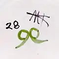 Signature Antoine Montagnon entre 1875 et 1891.
