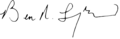 Signature de Ben Ray Luján