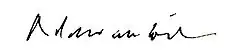 signature de Mohammed Dib
