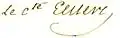 Signature de Jean-Louis Leclerc