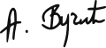 Signature de Aleksandar VučićАлександар Вучић