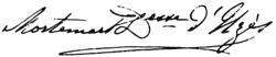 signature d'Anne de Rochechouart de Mortemart