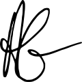 Signature de Annie Genevard