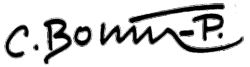 signature de Claude Bonin-Pissarro