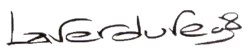 signature de Claude Laverdure
