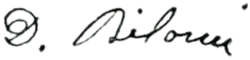 signature de David Bélonie