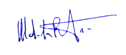 signature de Jean-Claude De la Royère