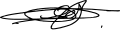 Signature de Jean Terlier