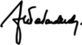 Signature de Jorgovanka Tabaković