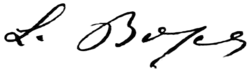 signature de Léon Boyer (poète)