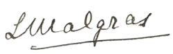 signature de René d'Avril