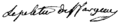 Signature de Louis-Michel Lepeletier