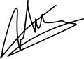 Signature de Manon Aubry