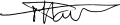 Signature de Marie Toussaint