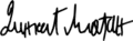 Signature de Mlađan Dinkić
