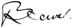 signature de Paul Derval
