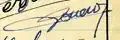 Signature de Roger Podeur