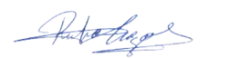 Signature de Ruba Ghazal
