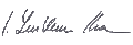Signature de Sabine Leutheusser-Schnarrenberger