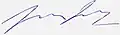Signature de
