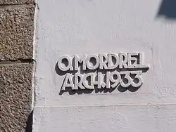 L'immeuble Ty Kodak de Quimper construit en 1933 par Olivier Mordrel, monument historique depuis 2006.