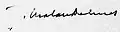 Signature de Jacques Chaban-Delmas