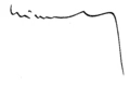 Signature de Étienne Clémentel