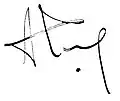 Signature de Adrien Tixier