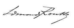 signature d'Edmond Rousse