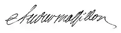 signature de Bruno-Philibert Audier-Massillon